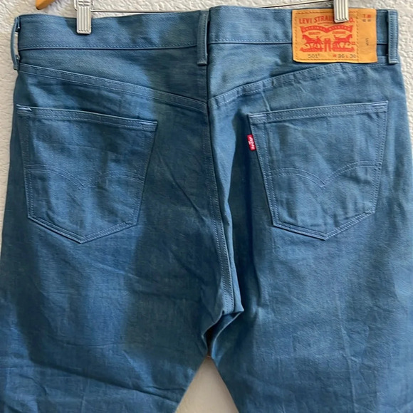 LEVI'S Men VINTAGE Straight Leg Jeans Size 36/30 - Picture 5 of 8